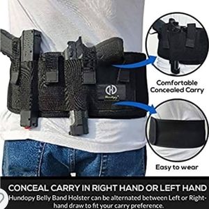 Neoprene Waistband Bellyband Gun Holster